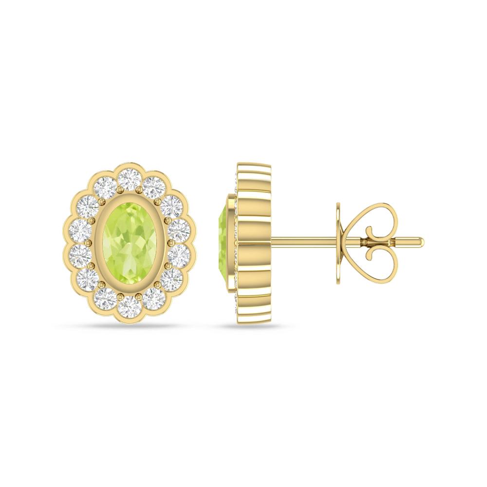 Yellow Gold - Peridot